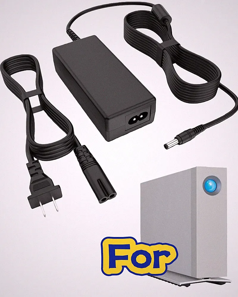 AC Adapter for LaCie D2 Thunderbolt 2 3TB USB 3.0 External Hard Drive LRD0TU3