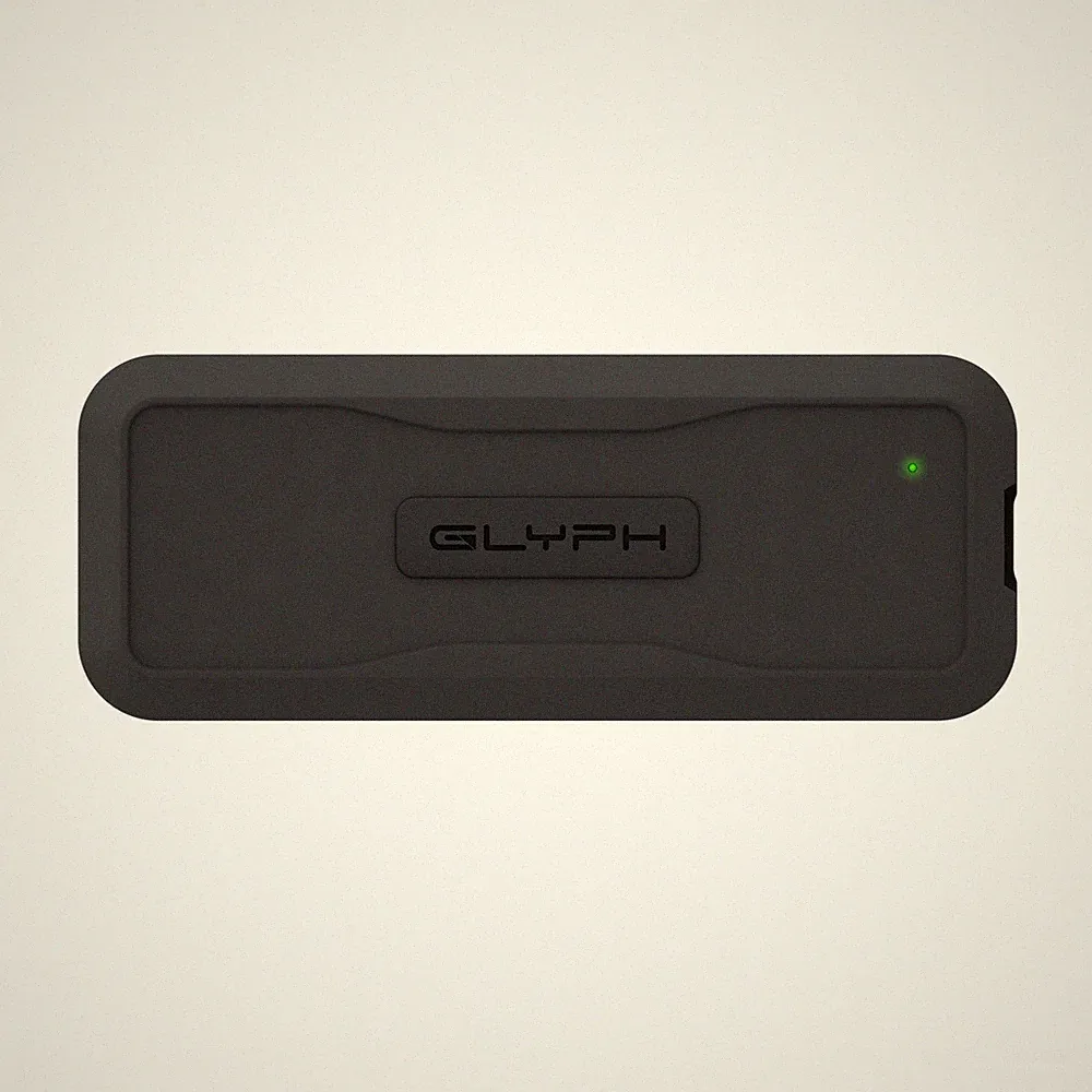 Glyph Technologies Atom EV 4TB USB 3.2 Gen 2 Type-C Portable External SSD, Black
