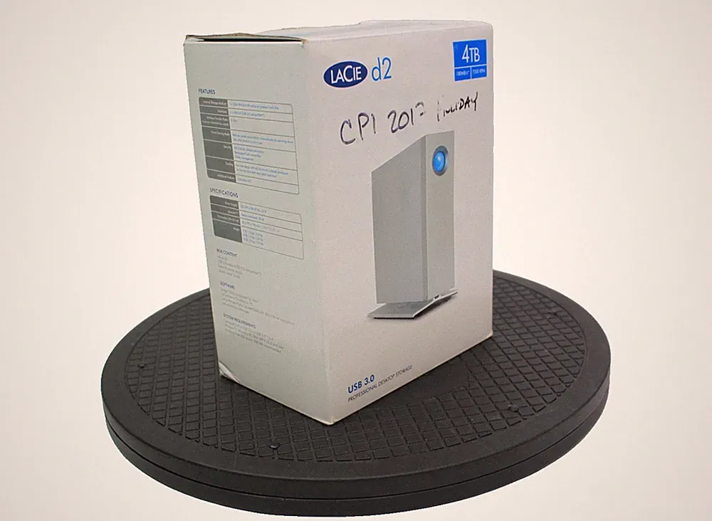 LaCie d2 4TB External Hard Drive USB 3.0 7200RPM 180 MB/sDesktop Storage